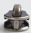 3# Metal Slider with Lock Snap on Type  (Barrel Plating)