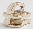 5# Metal Slider Non Lock Snap on Type (Rack Plating) 