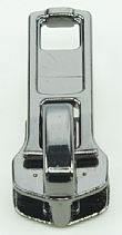 8# Auto Lock Drop-down Metal Slider+Regular Puller(Rack Platng)
