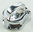 3# Metal Slider  Non Lock Snap on Type (Rack Plating)