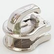 3# Metal Slider  Non Lock Snap on Type (Rack Plating)