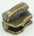5# Metal Slider with SMO Logo (Brush Plating)