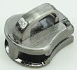 8# Metal Slider Non Lock Snap on Type(Brush Plating)