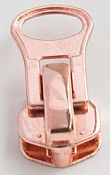 Auto Lock Metal Slider with Almond-shaped Puller (Rack Plating.)